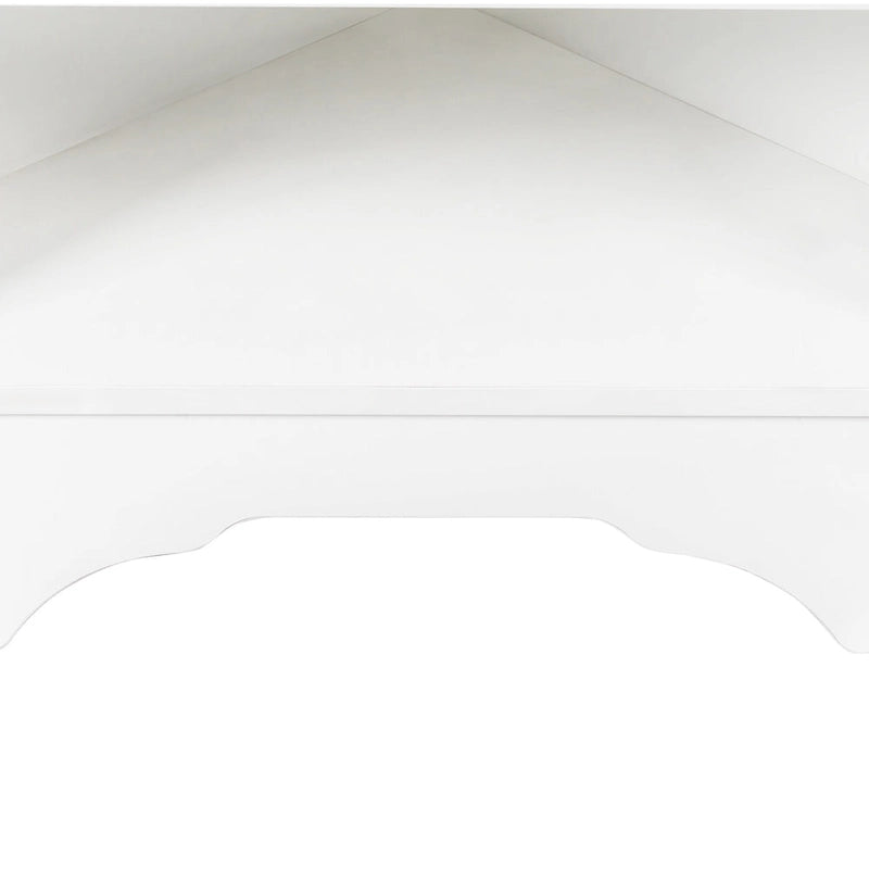 Vestiaire d'angle avec banc à chaussures – Portemanteau d'entrée multifonctionnel avec 4 patères et étagère réglable, 75 L x 182 H cm