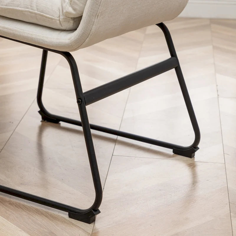 Chaises de salle à manger rembourrées, lot de 2