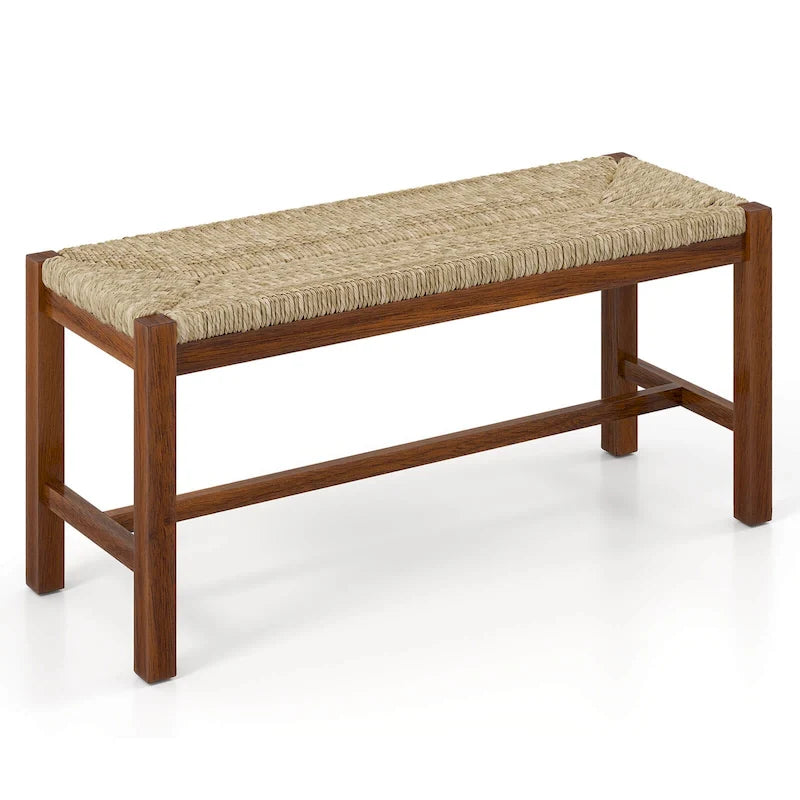 Banc Long Bois 100 cm Intérieur Salle à Manger Entrée Bout de Lit - Voir Détails