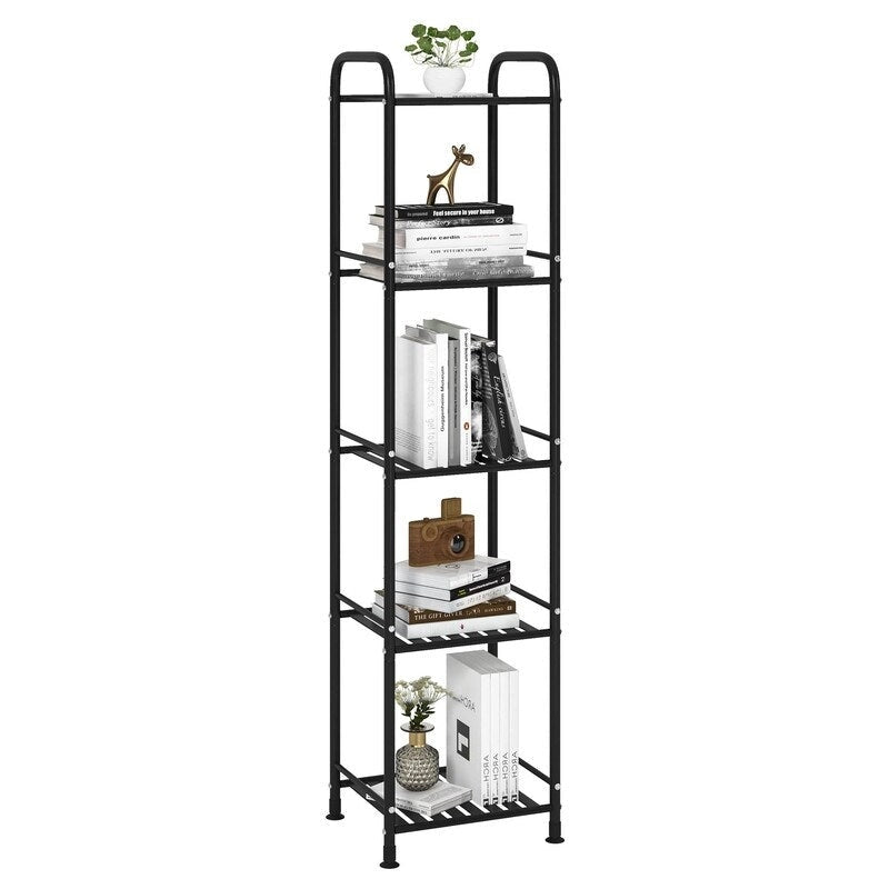 Étagère de salle de bain étroite à 5 niveaux - 13P x 11L x 54,7H