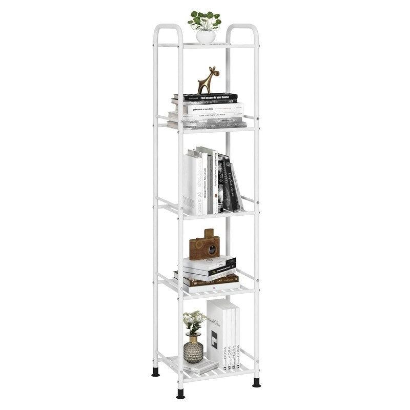 Étagère de salle de bain étroite à 5 niveaux - 13P x 11L x 54,7H
