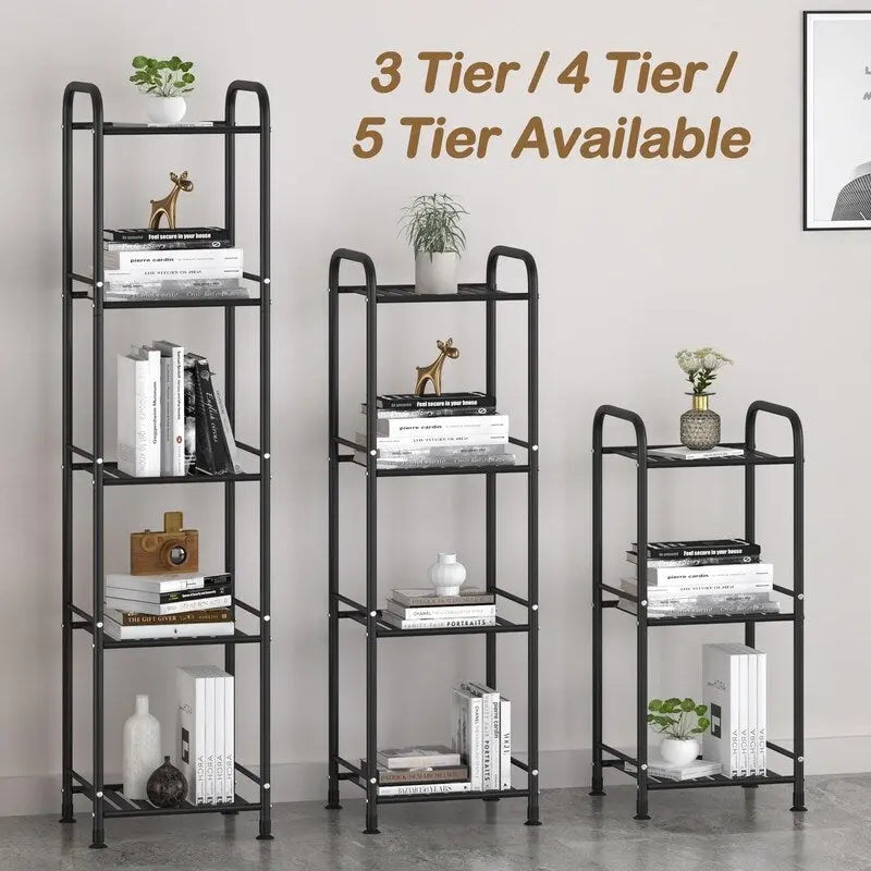 Étagère de salle de bain étroite à 5 niveaux - 13P x 11L x 54,7H
