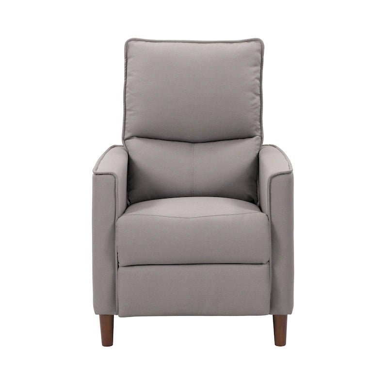 Fauteuil inclinable manuel haut dossier avec repose-pieds
