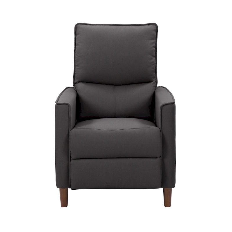 Fauteuil inclinable manuel haut dossier avec repose-pieds