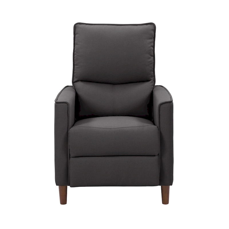 Fauteuil inclinable manuel haut dossier avec repose-pieds
