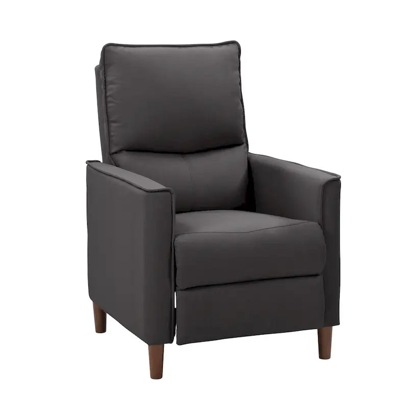 Fauteuil inclinable manuel haut dossier avec repose-pieds