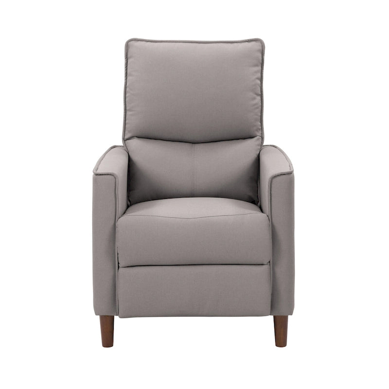 Fauteuil inclinable manuel haut dossier avec repose-pieds