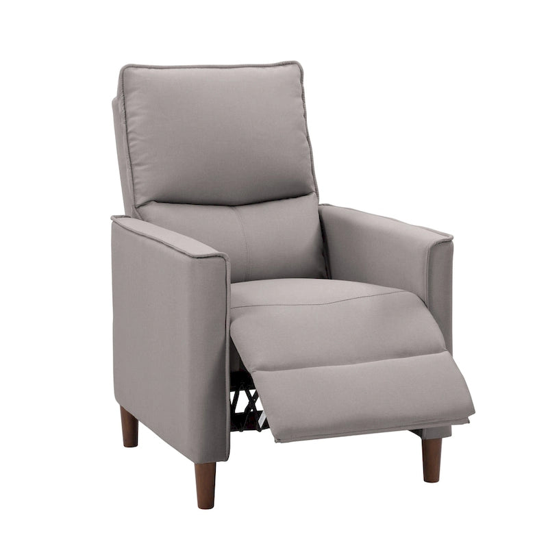Fauteuil inclinable manuel haut dossier avec repose-pieds