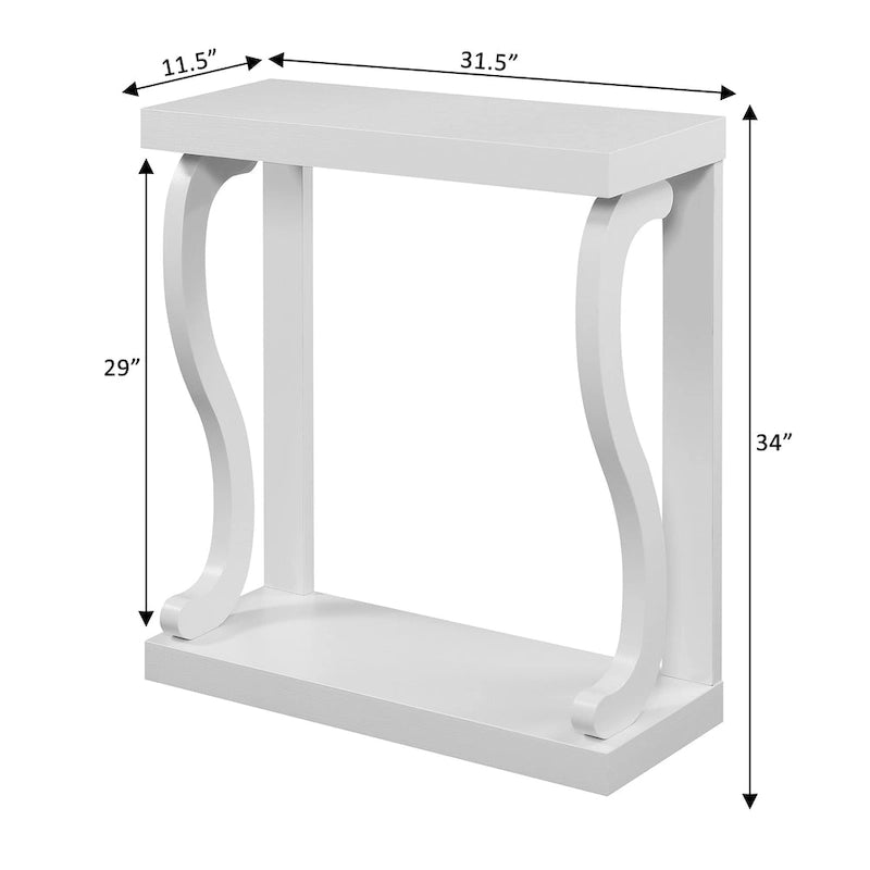 Convenience Concepts  Console avec étagère