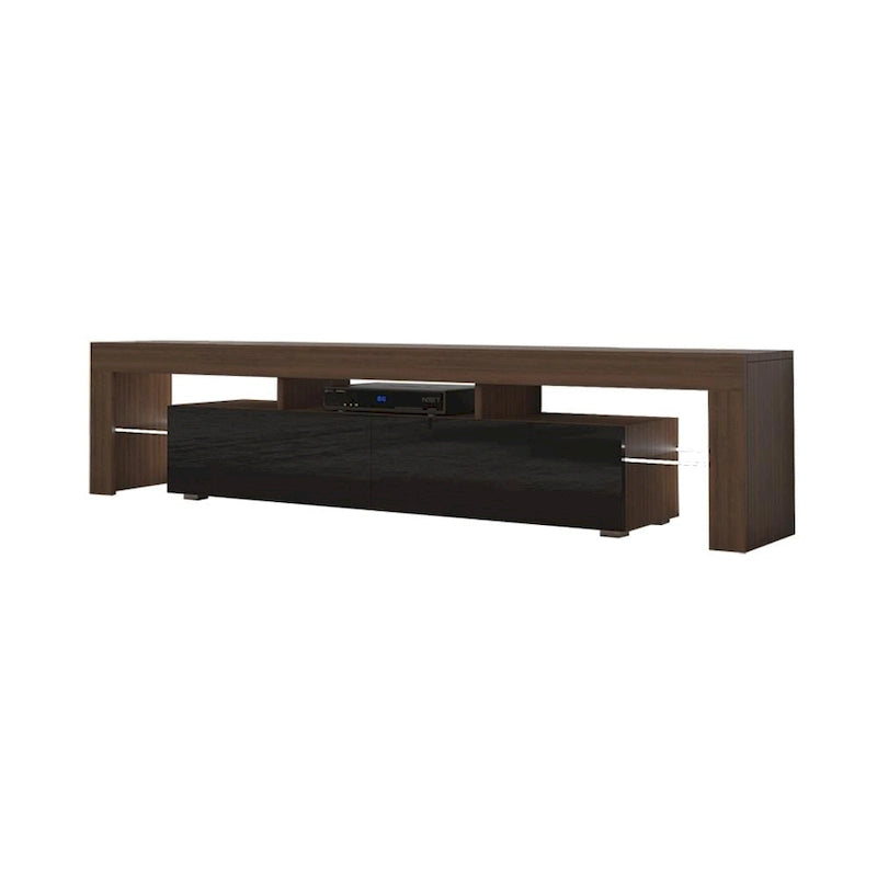 Meuble TV moderne de 200 cm (79 pouces) avec LED 16 couleurs