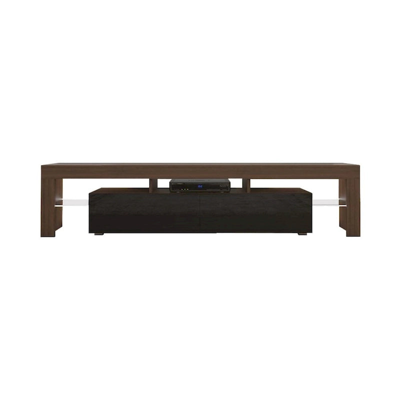 Meuble TV moderne de 200 cm (79 pouces) avec LED 16 couleurs