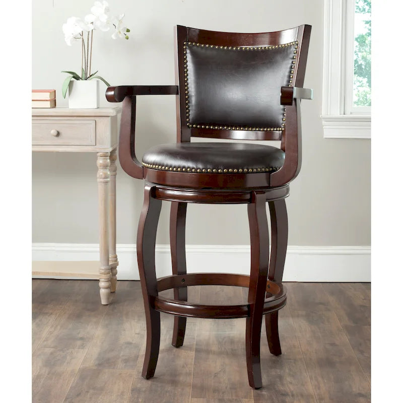 Tabouret de bar marron 29 pouces - 25Lx24Px46H