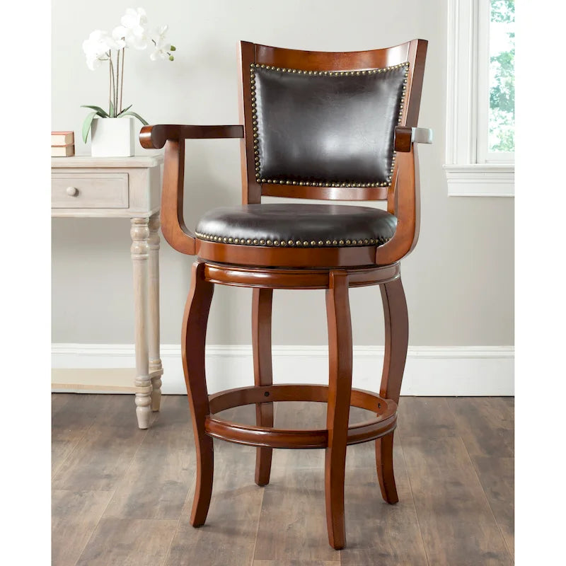 Tabouret de bar marron 29 pouces - 25Lx24Px46H