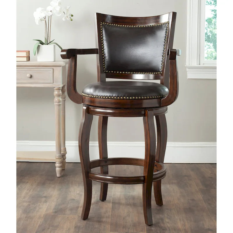 Tabouret de bar marron 29 pouces - 25Lx24Px46H