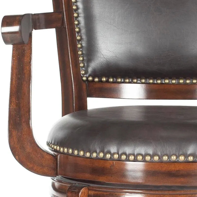 Tabouret de bar marron 29 pouces - 25Lx24Px46H