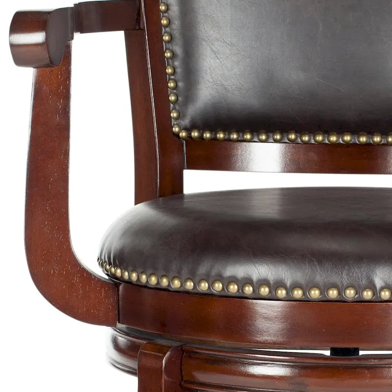 Tabouret de bar marron 29 pouces - 25Lx24Px46H