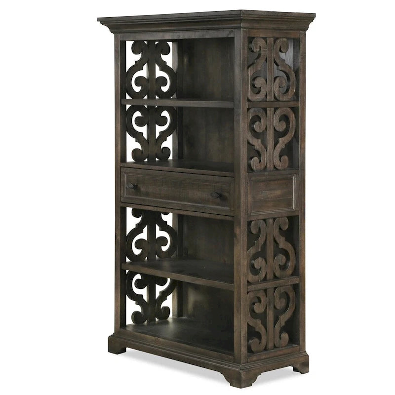 Bibliothèque Bellamy poivre vieilli traditionnelle