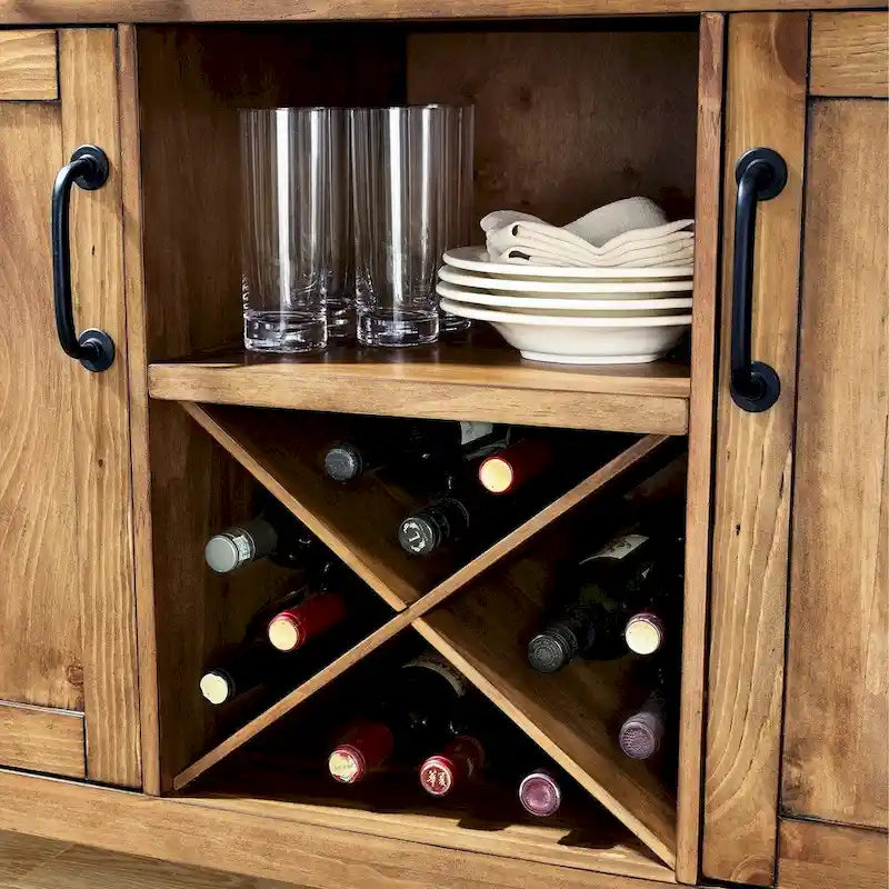 Buffet Fini Naturel - 52 L x 18 P x 36 H