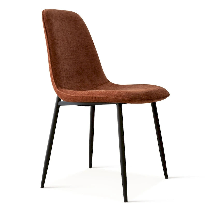Chaise d'appoint rembourrée (lot de 4)