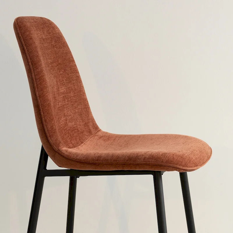 Chaise d'appoint rembourrée (lot de 4)