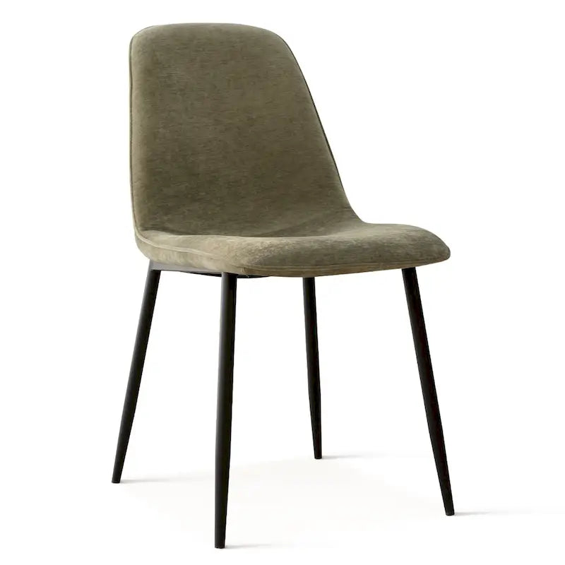 Chaise d'appoint rembourrée (lot de 4)