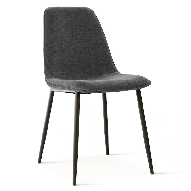 Chaise d'appoint rembourrée (lot de 4)