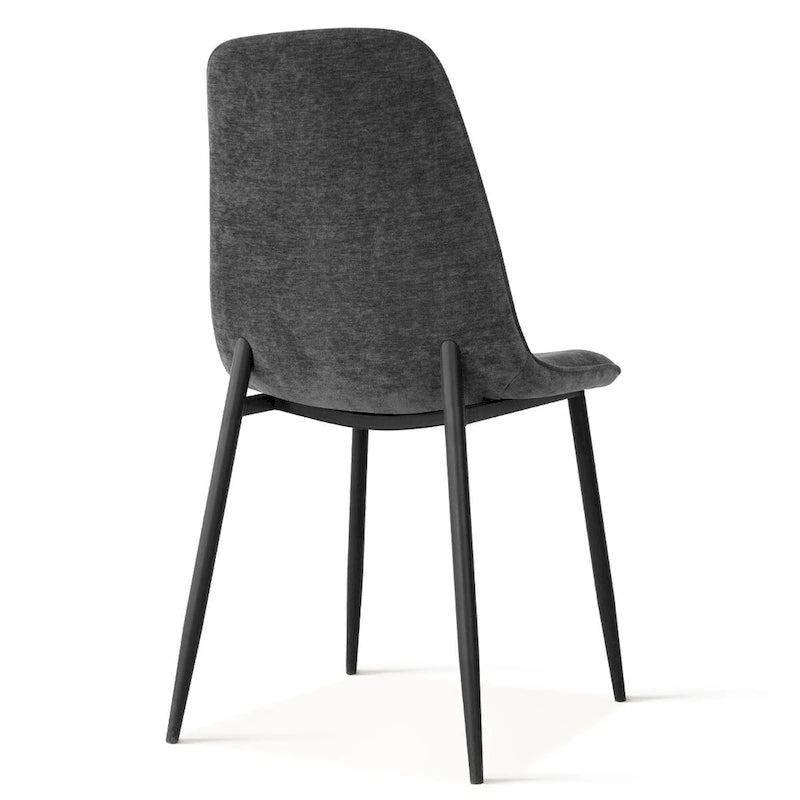 Chaise d'appoint rembourrée (lot de 4)