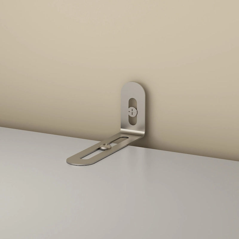 Meuble de salle de bain/buanderie blanc épuré avec tiroirs rotatifs uniques