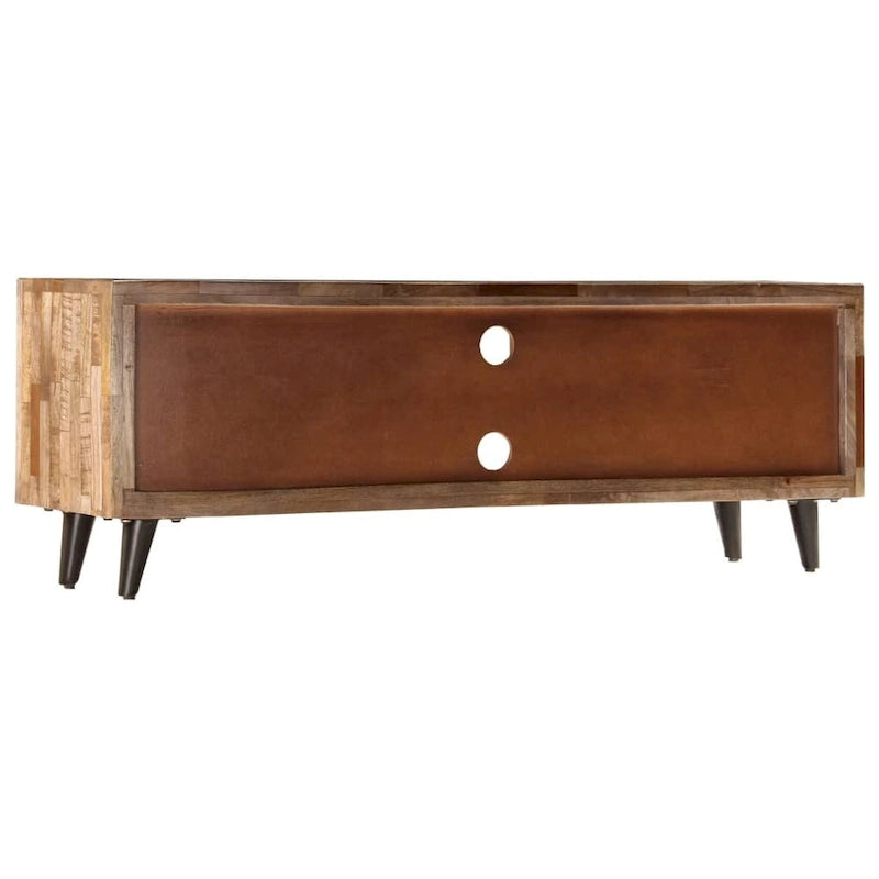 Meuble TV 46,5x11,8x15,7 Bois de manguier massif
