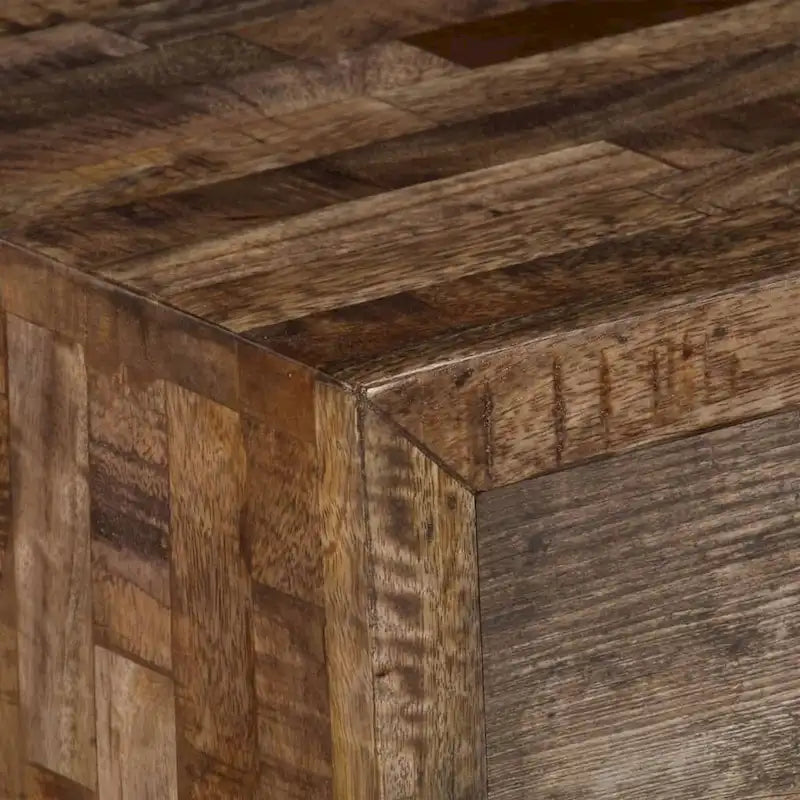 Meuble TV 46,5x11,8x15,7 Bois de manguier massif