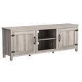 Meuble TV Console Média Meuble de Rangement avec Deux Portes