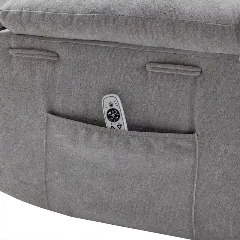 Fauteuil inclinable électrique avec fonction de massage réglable