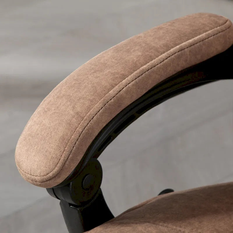 Chaise de bureau de massage avec 6 points de vibration, fauteuil d'ordinateur inclinable chauffant, chaise de bureau pivotante