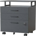 Classeur roulant à 3 tiroirs - 6,3P x 30,12L x 21,65H