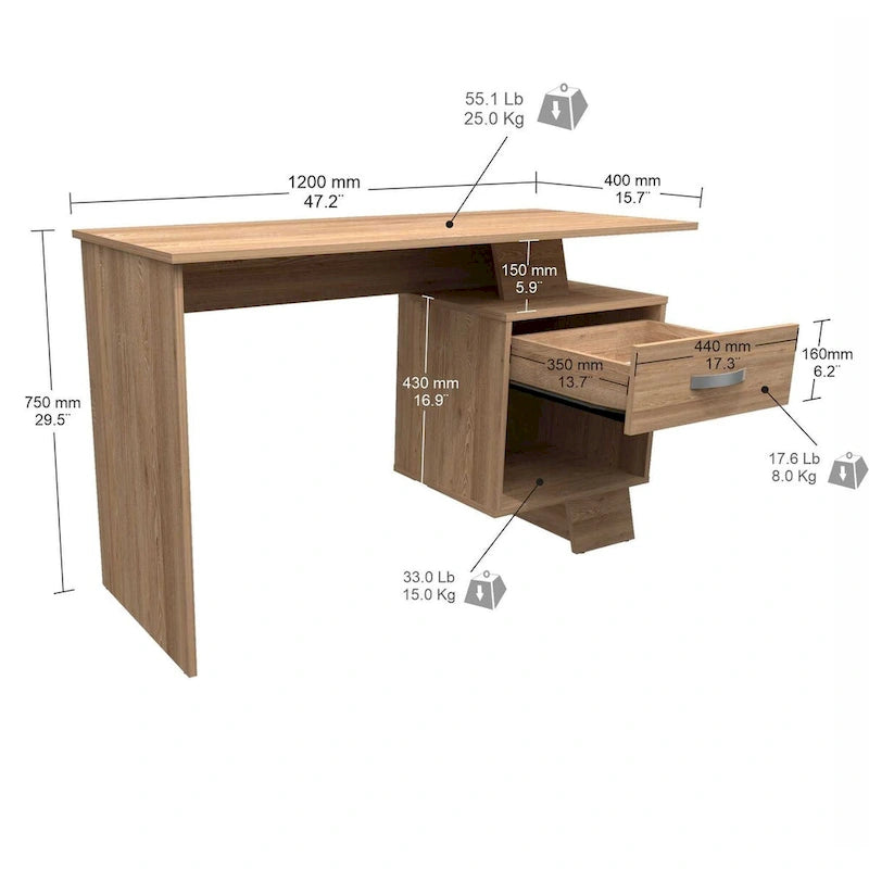 Bureau asymétrique par