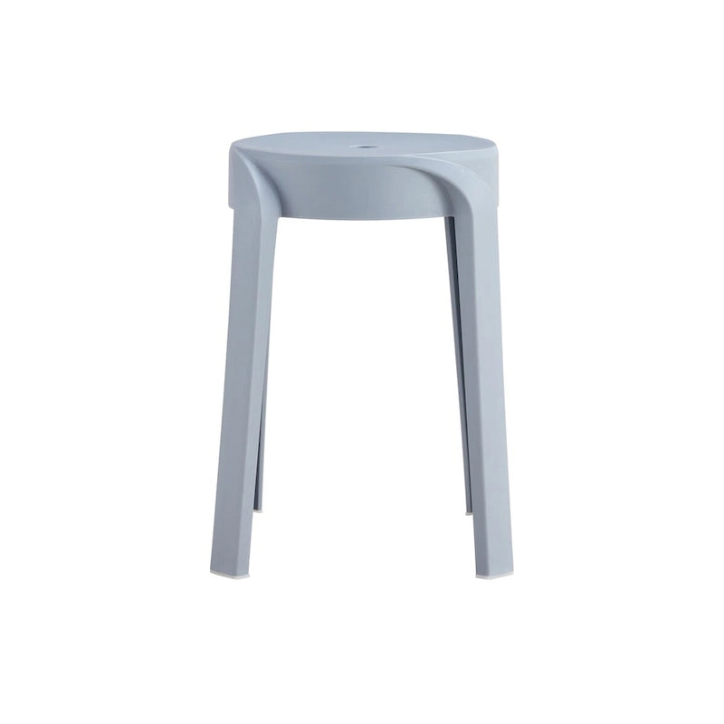 Tabourets de classe empilables (Lot de 6) Tabourets en plastique, Tabourets gigognes, Tabourets ronds colorés, Tabourets flexibles pour l'intérieur et l'extérieur