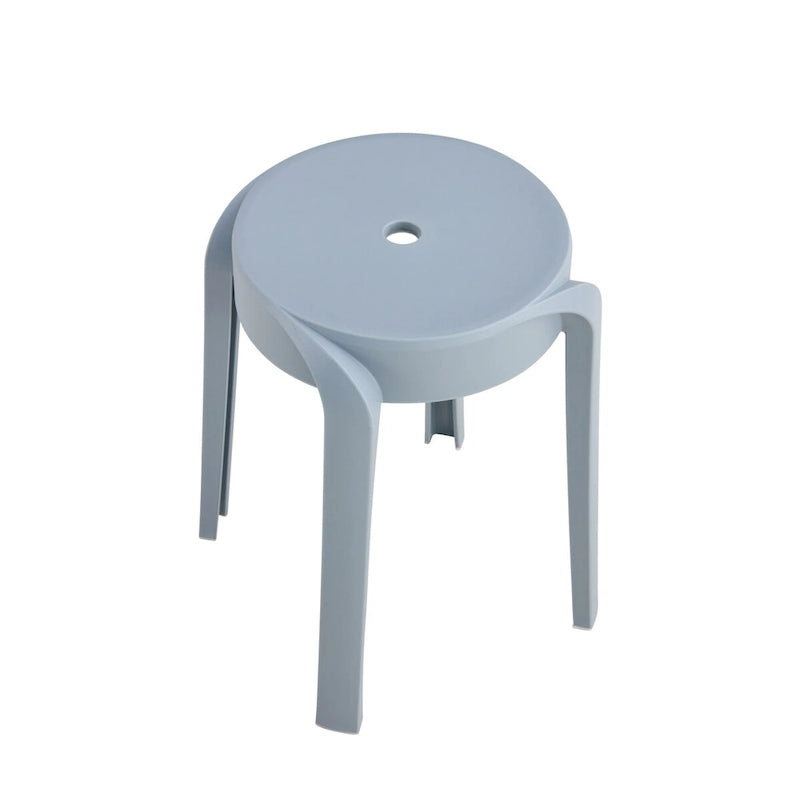 Tabourets de classe empilables (Lot de 6) Tabourets en plastique, Tabourets gigognes, Tabourets ronds colorés, Tabourets flexibles pour l'intérieur et l'extérieur