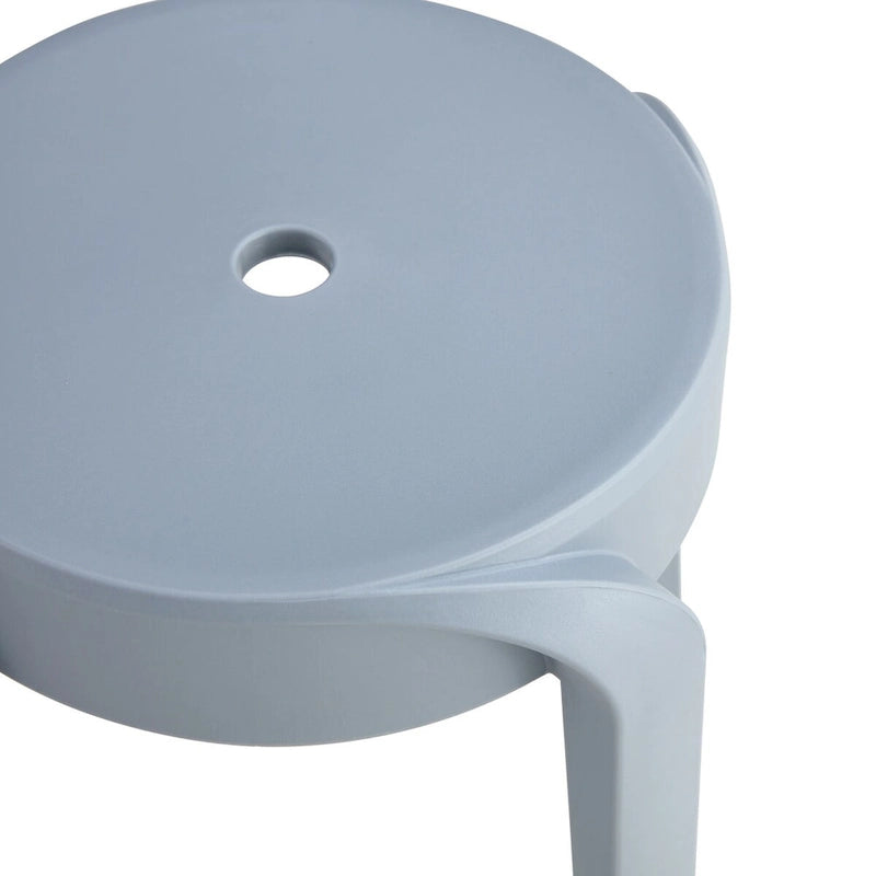 Tabourets de classe empilables (Lot de 6) Tabourets en plastique, Tabourets gigognes, Tabourets ronds colorés, Tabourets flexibles pour l'intérieur et l'extérieur