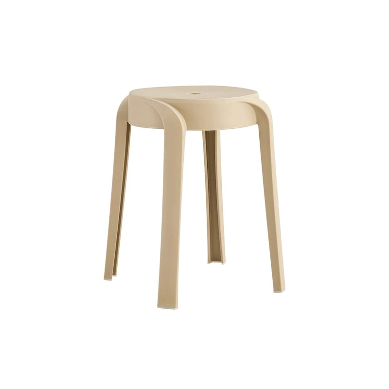 Tabourets de classe empilables (Lot de 6) Tabourets en plastique, Tabourets gigognes, Tabourets ronds colorés, Tabourets flexibles pour l'intérieur et l'extérieur
