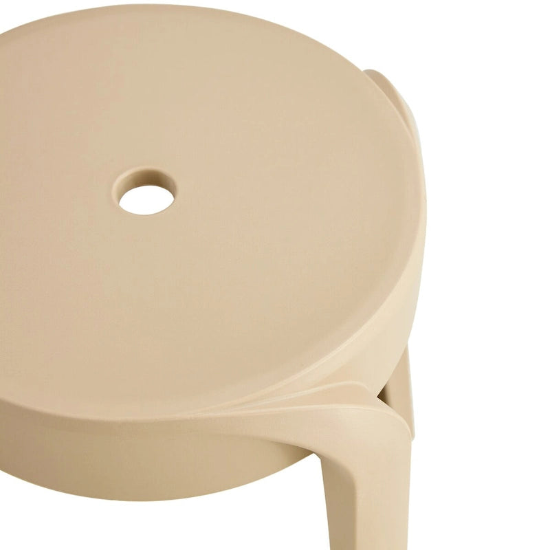 Tabourets de classe empilables (Lot de 6) Tabourets en plastique, Tabourets gigognes, Tabourets ronds colorés, Tabourets flexibles pour l'intérieur et l'extérieur
