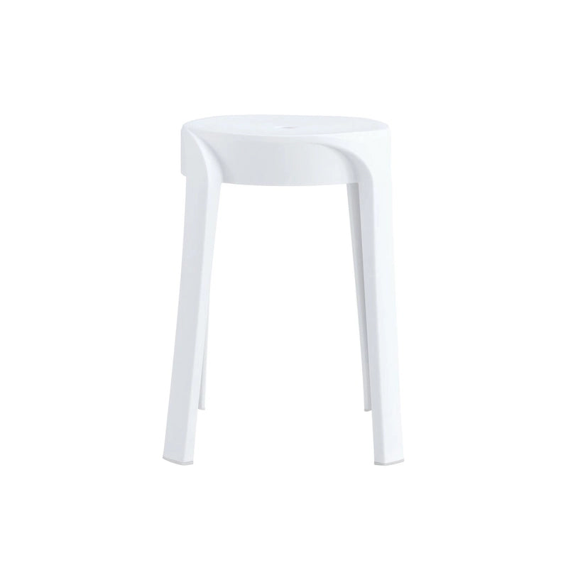 Tabourets de classe empilables (Lot de 6) Tabourets en plastique, Tabourets gigognes, Tabourets ronds colorés, Tabourets flexibles pour l'intérieur et l'extérieur